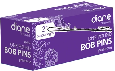 BOBBY PINS 2" BLACK 1LB BOX 